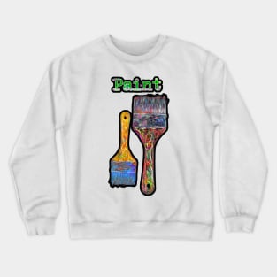 Paint Crewneck Sweatshirt